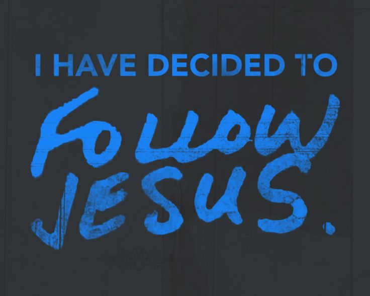 Following Jesus through baptism